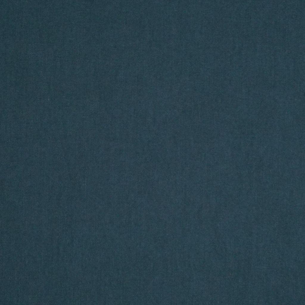 Baumwoll-Popelin gekämmt stone washed petrolgrün